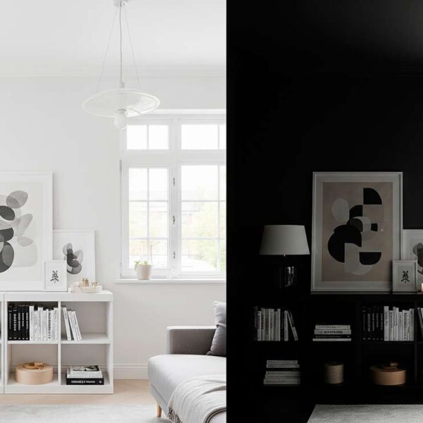 Light Walls vs Dark Walls