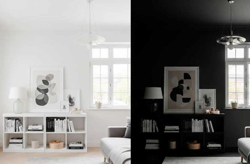 Light Walls vs Dark Walls