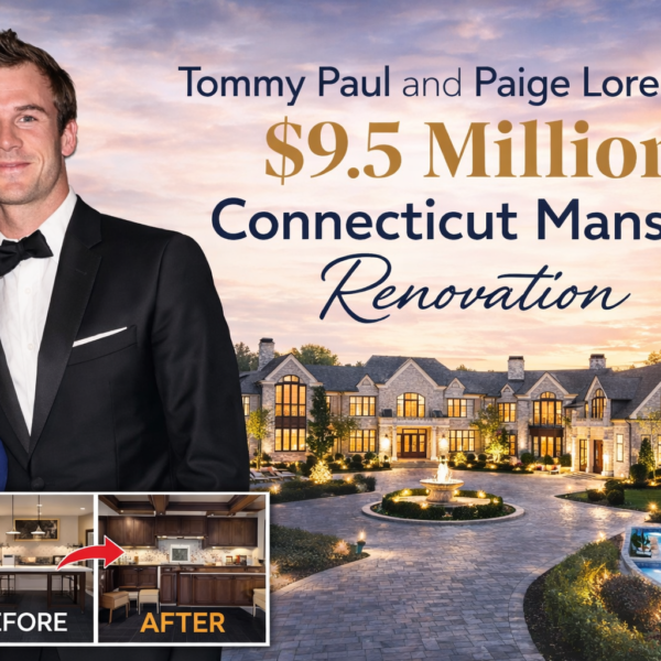 Tommy Paul and Paige Lorenze's $9.5 Million Connecticut Mansion Renovation