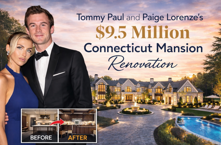 Tommy Paul and Paige Lorenze's $9.5 Million Connecticut Mansion Renovation